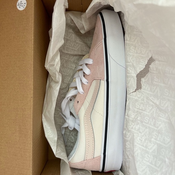 VANS Sk8-Low Suede 2-tone Rose Smoke - Picture 11 of 13
